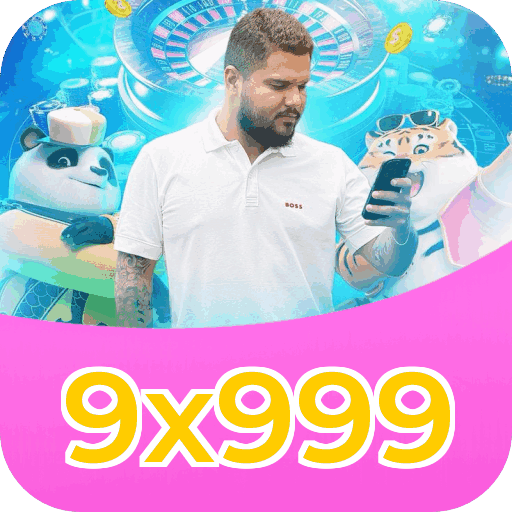 Plataforma 9x999 mostrando interface moderna, jogos certificados e recursos de segurança licenciados